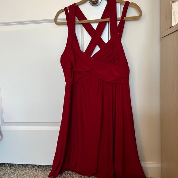 torrid Dresses & Skirts - Torrid mini dress with crisscross back detail